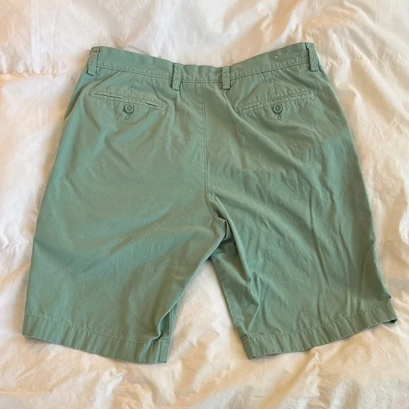 J.Crew Men's Green Khaki Shorts Size 32 - Picture 5 of 7